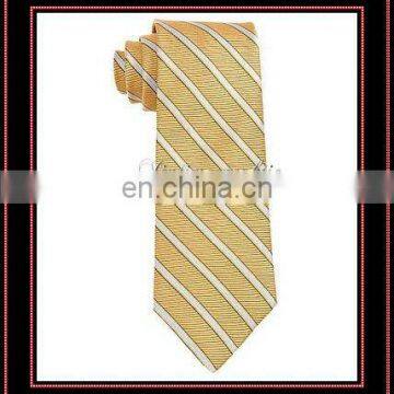 stripe silk & microfiber necktie