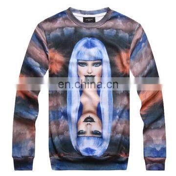 Exclusive beautiful girl printed custom sweatshirt