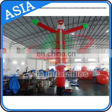 6m High Inflatable Giant Christmas Santa Claus Air Dancer With Blower