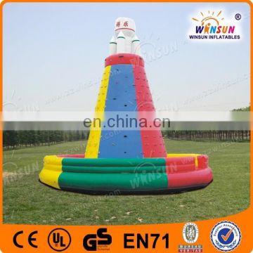 wholesale kids backyard used inflatable rock climbing walls for sale