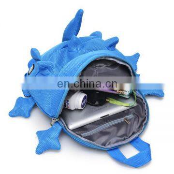 Students Personality School Bag Whimsy Travel Bag Creative Chameleon Cartoon Backpack Dinosaur Monster Backpacks photo-3