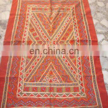 Designer Wholesale Old Silk Cotton Patchwork Wall Hangings Tapestry Runner photo-2