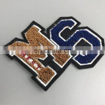 Hot sales good Chenille Embroidery Patches