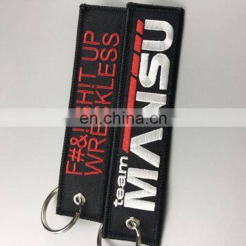 Wholesale Embroidery Tags Custom Flight Keychains photo-4