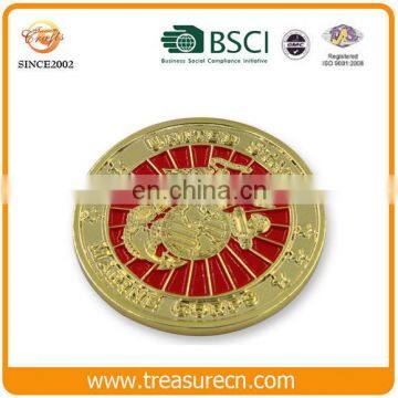 Custom gold souvenir coin/ fashionable commemorative coin/ memorial collection