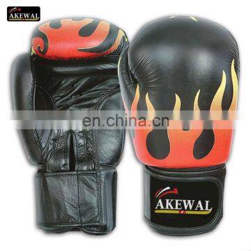 Bulk Black Flame Style Designer Boxing Gloves Pakistan