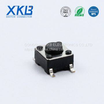 XKB brand normally closed  6*6 tact switch made in China