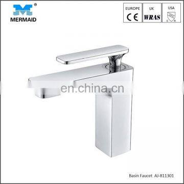 Hot Sale chrome plating shiny surface basin taps faucet bathroom sink faucet