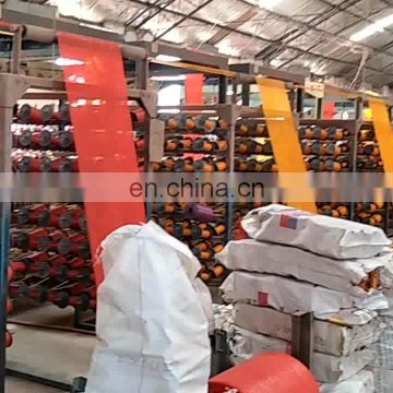 Wholesale PP drawstring mesh onion bags roll for sale 30kg