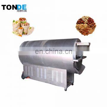 Fast heating sunflower seeds roasting equipment/nuts roaster with large capacity