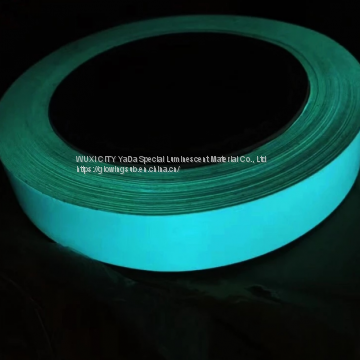 YADA HIgh quality  Glow in   dark tape with adhesive blue green color