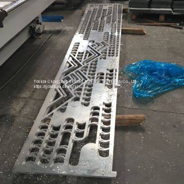 Customized Size Modern House Aluminum Window Grille Brown; White photo-4