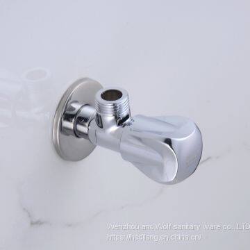 Triangle Valve Cold Water Heater Universal Toilet Water Stop Valve for Bathroom and Kitchen