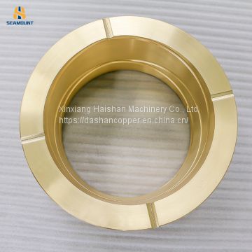 Manufacturing copper slide bearing With Groove China price