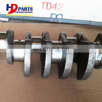 TD42 Diesel Engine Steel Crankshaft 12200-65780 photo-4