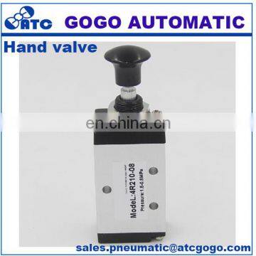 GOGO ATC 5 Way 2 Position Manual Control Valve Pneumatic Air Hand Draw Valve 4R310-10 Port 3/8" BSP photo-4