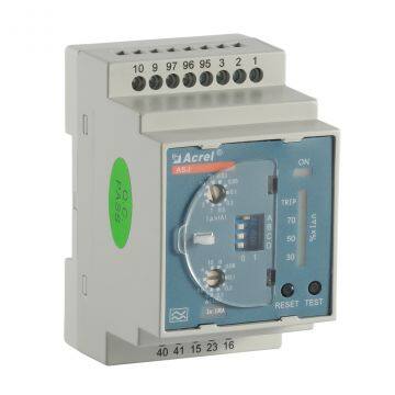 Acrel Hot selling ASJ10-LD1A earth leakage relay measure rm made in China