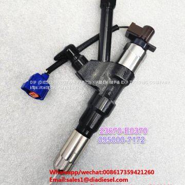 Diesel Feul Common Rail Injector  095000-7172 23670-E0370 for Hino P11C for sale