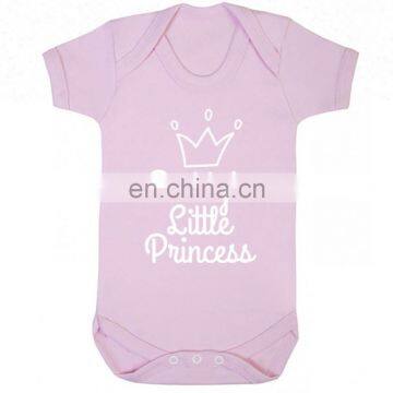 Pink Baby Romper Princess Kids Clothes Alphabet Print Design for Baby Girls Romper