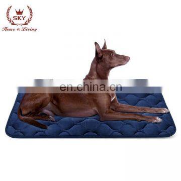 Dog Bed Mat Washable - Soft Velvet Crate Pad - Anti-slip Mattress for Small Medium Large Pets Products