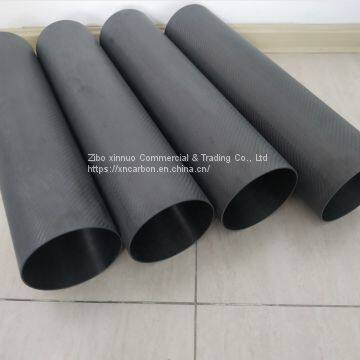 140mm 5.51 Inch Outer Diameter Low Intertia Carbon Fiber Shaft for Guide Roller photo-4