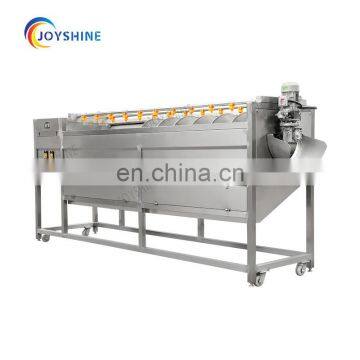 Industrial Electric Screw Type Vegetable Washing Machine Hair Roller Potato Washing Peeling Machine photo-4