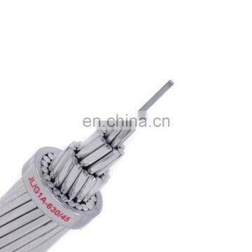Bare Overhea Electrical Wire All Aluminum Alloy Stranded Conductor Steel Reinforce ACSR AAAC Cable photo-2