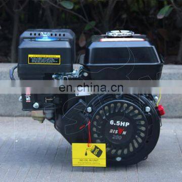 Bison 196cc Gasoline Engine, OHV Gasoline Engine BS200 6.5HP, Single Cylinder 168F-1 Gasoline Engine photo-3