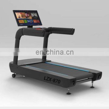 factory walking machine equipment best gym trainer Treadmill with TV for sports and running