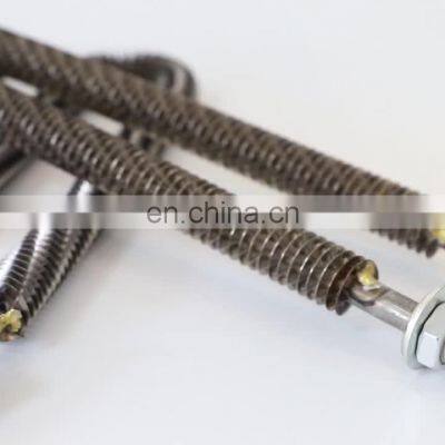 High efficiency single-head electric heating tube, quartz tube heating element 200w-3000w for plate heating