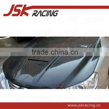 CARBON FIBER HOOD BONNET WITH HOLE FOR 2010-2012 TOYOTA REIZ (JSK281901)