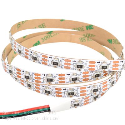 60leds/m DC5V LED Tape LC8812B SMD 3210 side view pixel rgb LED Strip