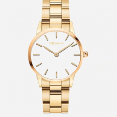 Man Stainless Steel Fashion Watch Women Ulthathin Quartz Watches photo-3