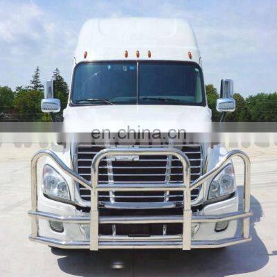 American Heavy Duty Semi Truck Parts Cascadia Freightliner Kenworth Peterbilt Front Bumper Grille Deer Guard photo-2