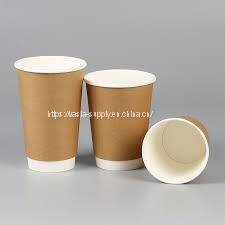 Custom printed paper cups 8 oz wholesale double wall takeaway coffee hot cups