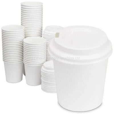 4 oz paper cups with lids portion cups eco friendly drink cups
