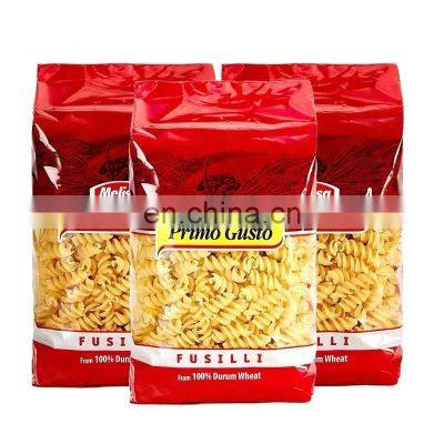 Best Price Packaging For Spaghetti and Fusilli Spiral Pasta Packaging Pastanoodles Packaging Bags photo-3
