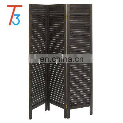 4 panel wooden malaysia living room cabinet divider panel folding screen