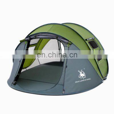 Automatic Instant Popup Camping Tent With 190T Polyester Fabric Easy Quick Setup Outdoor Camping Tents