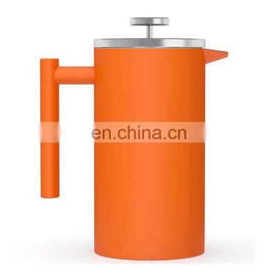 Double Wall Insulated Vacuum Stainless Steel French Press Coffee Maker photo-3