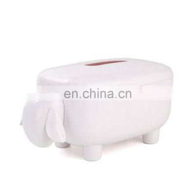 Cute Design Sheep Shape Tissue Box for Bedroom, Living Room photo-2