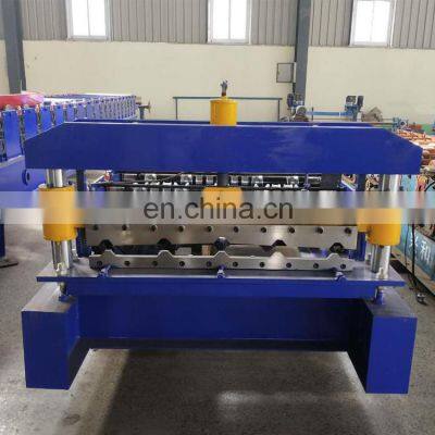 Roofing sheet production line corrugated gi roof sheet making machine