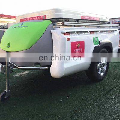 China manufacturer pickup car rear trailer,car towing trailer,car tail body