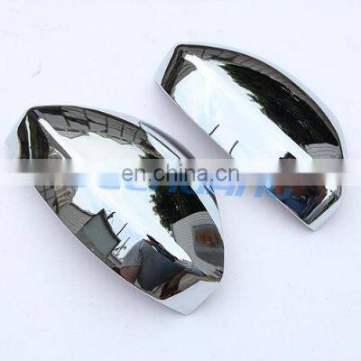 ABS Chrome Car Rearview Mirror Cover Trim Decoration Frame For Land Rover Discovery Sport 2015 2016 2017 Car Accessories