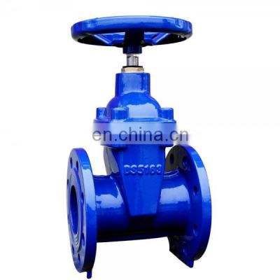 6 inch Non-Rising Stem Resilient Seated Ductile Iron Handwheel Flanged Gate Valve control Valve