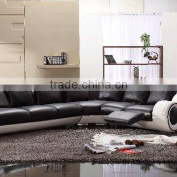 2016 modern luxury large size shaped Corner Genuine leather Sofa home modern furniture                        
                                                Quality Choice
