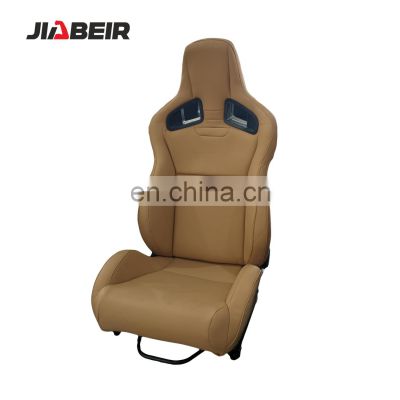 JBR1039R New Design Black Fiber Glass for Universal Slider Bucket Racing car seat