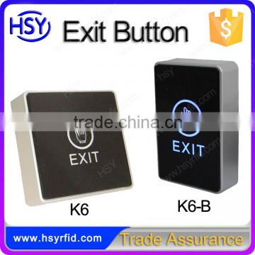 Door Exit Fingerprint Touch Control Door Access Button Manufacturer in China