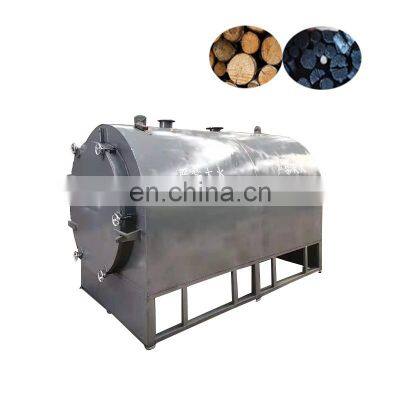 Smokeless airflow carbonization furnace for long burning time charcoal making machine