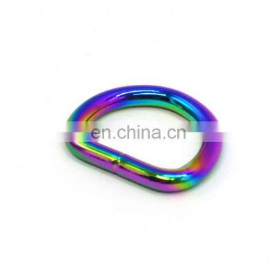 Customized Hardware Metal Square Welded D Ring Shape for Belt Buckle photo-3